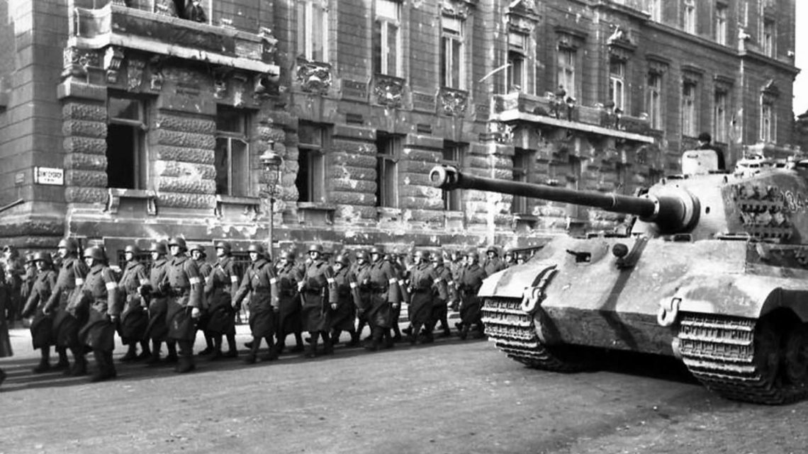 Német megszállás Budapest Szent György tér